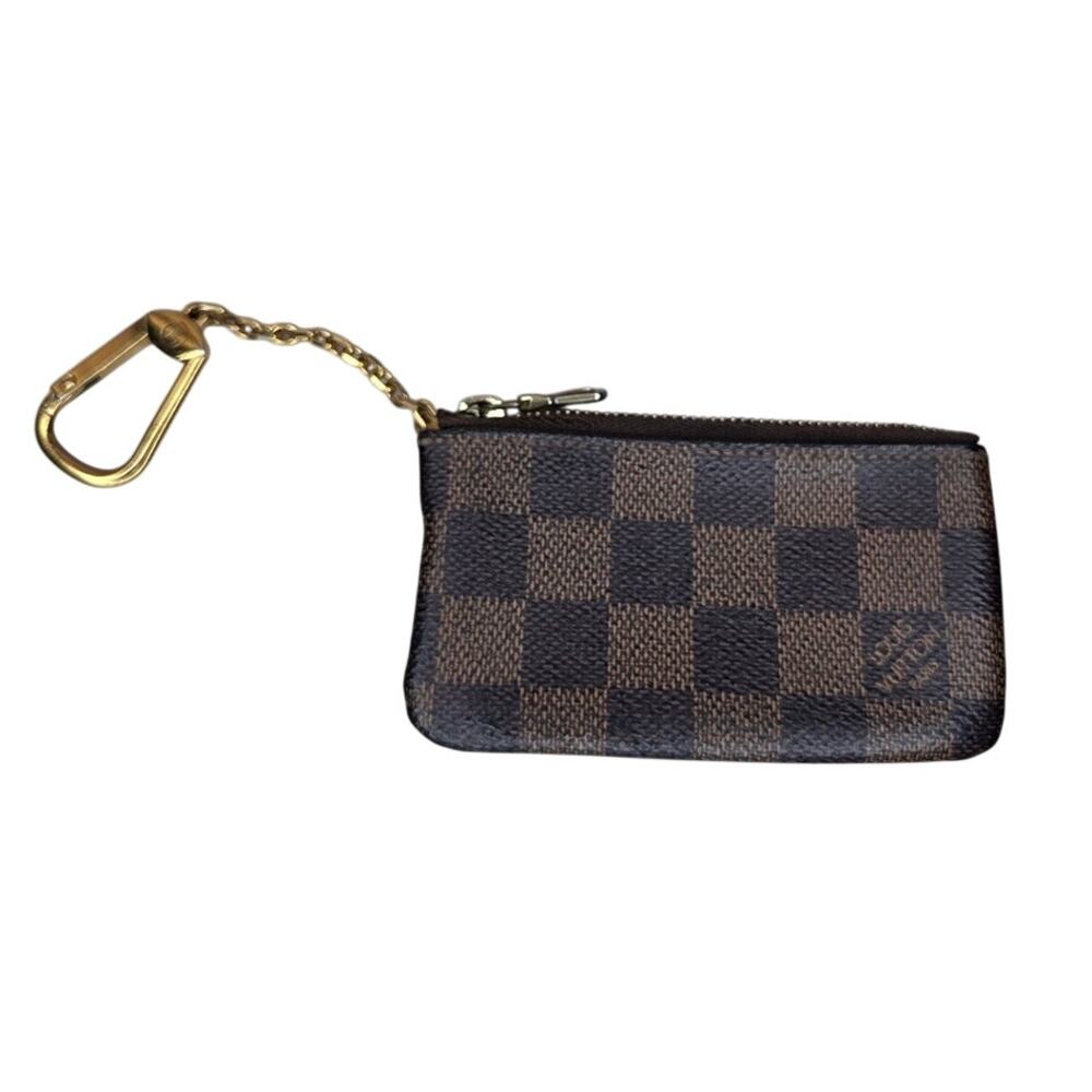Louis Vuitton Damier Ebene Key Pouch (Pochette Clés)